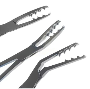 Instruments chirurgicaux orthopédiques en acier inoxydable, pinces à tissus médicaux avec dents, pinces à tissus mous - Product Image 4