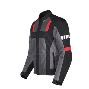 Chaqueta de invierno de estilo callejero personalizada para hombre Material Cordura impermeable ligero y cómodo para montar en moto - Product Image 3