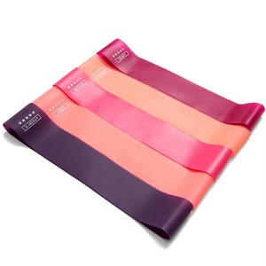 Lot de bandes de résistance <span class=keywords><strong>Loya</strong></span> RTS robustes et écologiques à 5 niveaux, antidérapantes en TPE pour l'exercice, le fitness et le yoga - Product Image 4
