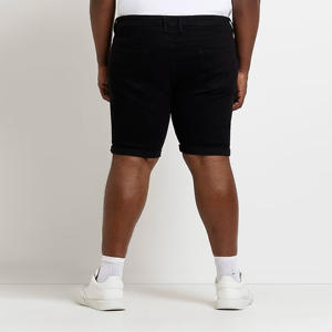 Short en jean droit taille moyenne pour hommes décontracté léger coton été Denim Shorts vêtements de plein air - Product Image 2