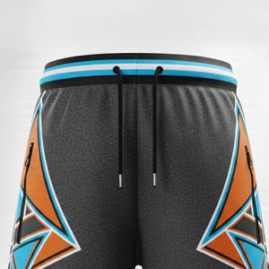 Pantalones Cortos Deportivos de Malla con Dobladillo Lateral Ondulado y Tejido Transpirable para un Movimiento Dinámico y una Máxima Gestión del Flujo de Aire - Product Image 5