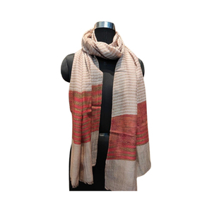 Estolas de rayas múltiples de lana 100% de la mejor calidad, bufandas de invierno con estampado Digital a la moda, chales con diseño personalizable - Product Image 6