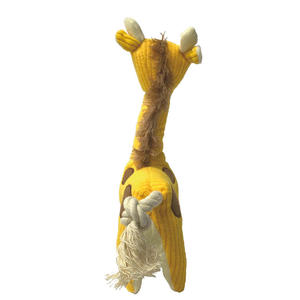 High Quality Custom Plush Dog <b>Toy</b> Cute <b>Soft</b> <b>Stuffed</b> Animal with Squeaky Feature Durable Chew <b>Toy</b> <b>for</b> Pets and Cats Wholesale - Product Image 3