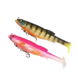 ORJD 125mm 21g MAGDRAFT 5 pulgadas (3/4oz.) Imán de señuelo de pesca suave sin plomo cebo de lubina artificial biónico Iscas De Pesc HBS04 - Product Image 1
