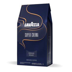 Café Molido Lavazza Super Crema, Tueste Medio, Mezcla de Arábica y Robusta, 32 oz - Product Image 1