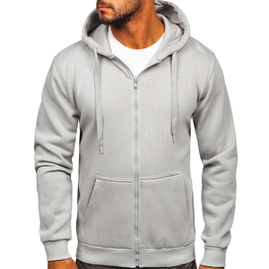 Meilleure qualité Sweats à capuche zippés Logo personnalisé Sweat à capuche unisexe à séchage rapide - Product Image 1