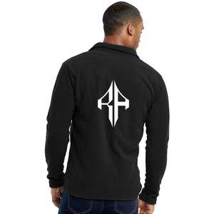 New Hot Selling Unisex Outdoor Fleece Jackets Wholesale Customized <b>Printing</b> Polyester / Cotton <b>Material</b> High Quality for Unisex - Product Image 3
