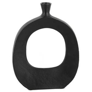 Florero de metal de hierro hecho a mano único con detalles en relieve elegantes para la decoración del hogar de lujo y el estilo interior - Product Image 6