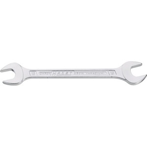 HAZET Double <b>Open</b>-<b>End</b> Wrench 450N 13 X 17 mm Length 205.5 mm Chrome-Plated Shop Tool - Product Image 1