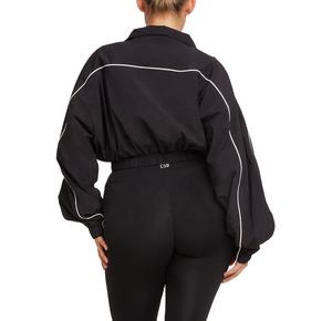 Chaqueta de Nailon de Verano de Alta Calidad para Mujer, Chaqueta Cortavientos con Bloques de Color Personalizados, Tejido Ligero, Impermeable y Cómodo - Product Image 2