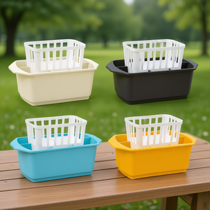 Escurridor de Cubiertos Rectangular BLIM Assorted SS001 240 Veca (24x13x14cm) - Práctico Escurridor - Product Image 3