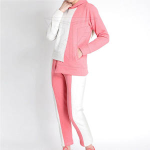 ชุดกีฬาขนแกะสำหรับสตรีสินค้ามาใหม่ชุดวอร์มสำหรับฤดูหนาว - Product Image 4