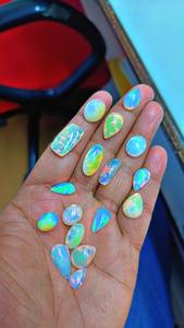 เมห์ราจูดิน เจมส์ ออปอลเอธิโอเปียแท้ 100% หลายสี คุณภาพสูงสุด ประกายไฟหลากสี ผ่านการขัดเงาและน้ำมัน ขนาด 2-4 กะรัต - Product Image 3