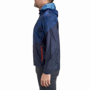 Veste coupe-vent légère à séchage rapide pour le sport, la course à pied, la randonnée en plein air, unisexe, hommes, poches, avec capuche - Product Image 3