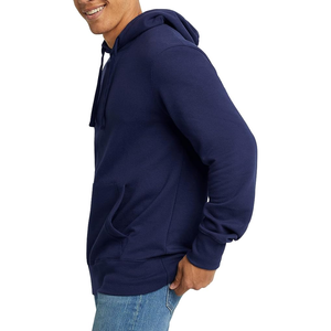 2025 meilleure vente sweat à capuche pour hommes lourds nouvelle mode couleur unie 100% coton col à capuche pour la saison d'automne - Product Image 5