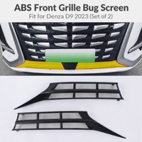 Grille de protection inférieure en ABS pour pare-chocs, moustiquaire de radiateur pour Denza D9 2023