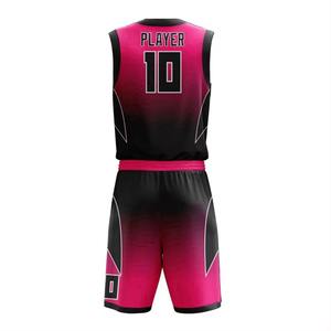 Ensemble d'uniformes de basket-ball sur mesure pour hommes, vêtements de sport d'été respirants grande taille au design par sublimation - Product Image 6