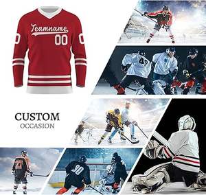 Le plus populaire concevez votre propre logo uniforme de hockey sur glace grande taille pour adulte - Product Image 1