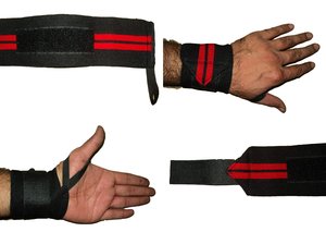 Factory Price Adjustable Gym Workout Wrist <b>Wraps</b> for Men and Women New Quality Breathable <b>Support</b> for Weightlifting - Product Image 2