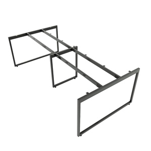 Cadre en acier minimaliste moderne pour table de conférence 240x120cm HCSL029 Système d'assemblage Slean pour hôtels et appartements - Product Image 3