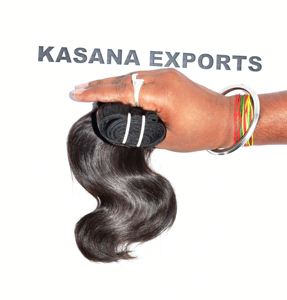 Wholesale 100% Natural Black Women <b>Braiding</b> Human <b>Hair</b> Extensions Indian Machine Double Weft Processing None Natural Wave - Product Image 3