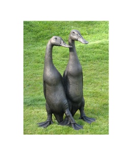 Estatua de Animal de Hierro de Diseño Antiguo Moderno Acabado Duradero para Mejorar La Estética del Jardín y Patio Artesanía de Metal - Product Image 3