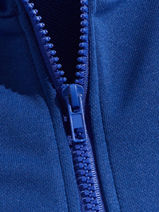 Sudadera con capucha con cremallera de cara completa para hombre del fabricante personalizado ropa informal estilo Hip Hop bordado Logo Puff estampado invierno patrón sólido con capucha - Product Image 4