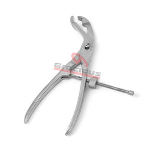Pince de maintien d'os en acier inoxydable de haute qualité certifiée CE Longue durée de vie Garantie 1 an Source d'alimentation manuelle à faible quantité minimale de commande - Product Image 1
