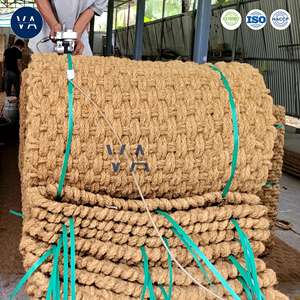 Alfombrilla de fibra de coco ecológica al por mayor, pasarelas ligeras de coco natural de tamaño personalizado con protección antideslizante, técnica tejida de origen vietnamita - Product Image 6