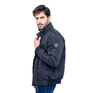 Chaqueta acolchada personalizada para hombre, chaqueta con capucha de invierno más buscada con capucha de piel desmontable y cuello alto - Product Image 3