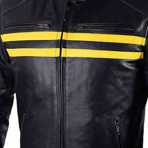 Veste en cuir de course de haute qualité, coupe-vent, grande taille, vêtements de sport, dernier design, équipement de protection complet pour moto - Product Image 6