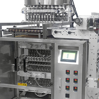 Machine d'emballage automatique YH Multi 6 8 voies à scellage arrière pour sachets de chocolat et de poudre de cacao