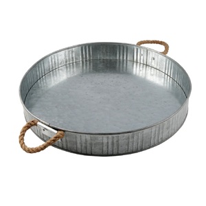 Bandeja galvanizada de aspecto Premium de alta llegada Bandeja de servicio de alta calidad Diseño duradero Tamaño personalizado Forma Color - Product Image 4
