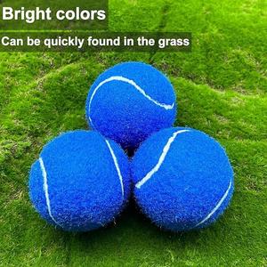 Customised High Quality Eco-Friendly Durable Natural Rubber Training Paddle Tennis Ball Pet <b>Toy</b> Cricket Sports Practice Balls - Product Image 3