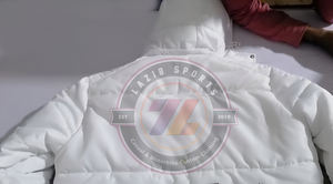 Veste bouffante légère de style universitaire à manches longues pour hommes/Veste bouffante de style universitaire pour hommes sur mesure - Product Image 3