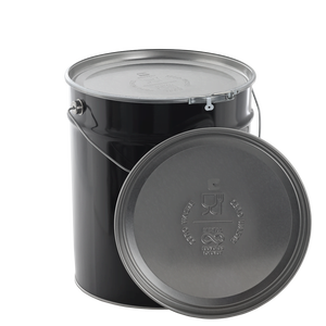 Zero Waste Tacho de Asado 30 Litros negro con asas laterales y orificio de ventilación - Product Image 1