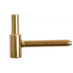 Charnière à tourillon inférieur 60, diamètre: 13,5 607-02-00/Or N-1-Galvanized - Product Image 1