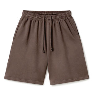 Primavera Verano 2025, pantalones cortos acanalados para mujer, logotipo personalizado, pantalones cortos de punto de algodón de colores ricos y conjunto de algodón para salón - Product Image 1