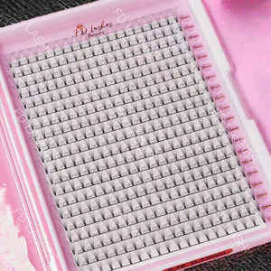 NQ Bloom Series Extensions de cils en soie végétalienne fabriquées à la main pour un aspect volumineux naturel - Product Image 1