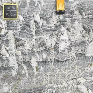 หินแกรนิต Azul Nova แผ่นใหญ่ ดีไซน์ทันสมัย ผิวขัดแบบ Brushed ทนทาน เป็นมิตรกับสิ่งแวดล้อม เหมาะสำหรับห้องครัว ห้องน้ำ ห้องนั่งเล่น ห้องรับประทานอาหาร และพื้นที่กลางแจ้ง - Product Image 1