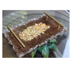 ถาดไม้เรซินอีพ็อกซี่ใช้ในงานแต่งงานงานปาร์ตี้ทำจากเรซิน - Product Image 3