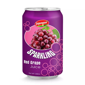 Jus de raisin rouge pétillant Jojonavi 330ml peut fournisseur en gros de marque privée OEM ODM Fabricant - Product Image 4