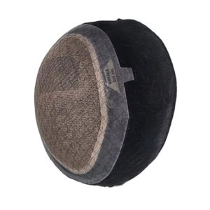 Perruque toupet Miraje Model Taz Hair BD en cheveux humains Remy indiens avec base en dentelle et en PU, ondulations profondes et ondulations naturelles - Product Image 6