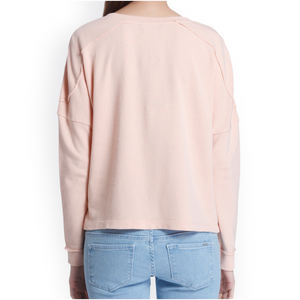 Logo personnalisé sweat femme dernière conception sweat femme à manches longues personnalisé avec OEM respirant prix bon marché - Product Image 3