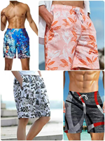 Shorts décontractés pour hommes de haute qualité, 100% coton, toile, séchage rapide, taille élastique, vêtements d'été, plusieurs couleurs, 220g