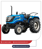 Traktor Mini Multifungsi Rusia Berkualitas Terbaik 4WD Mesin Diesel 60HP Bekas Traktor Pertanian Pompa Gearbox Gear Drive