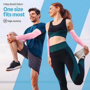 Mangas de brazo de ciclismo Anti UV sublimadas Mangas de enfriamiento de pesca en blanco en venta - Product Image 5