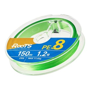 สายเบ็ดตกปลา GOSEN ROOTS PE×8 150-200-300 ม. (รุ่น: 0.6/0.8/1/1.2/1.5/2/3/4) - Product Image 4