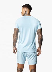 Conjunto de 2 piezas de verano, Conjunto de camiseta y pantalones cortos, conjuntos de camiseta y pantalones cortos de dos piezas para hombre, ropa para hombre - Product Image 3