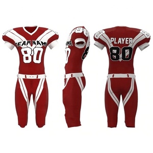 Camiseta con estampado de sublimación personalizado para hombre, equipo deportivo de fútbol americano, cintura elástica, pantalones para la temporada de otoño, fanáticos de los deportes, jugadores - Product Image 4